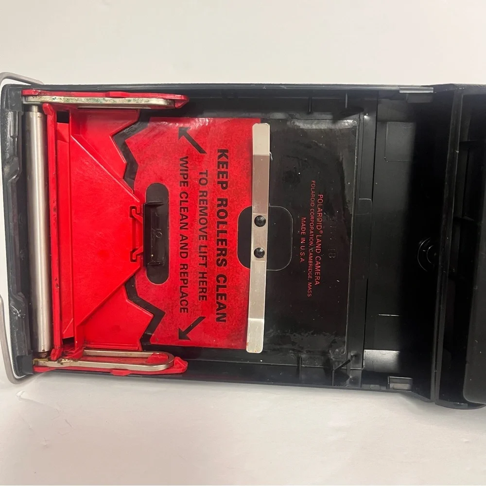 vintage polaroid super shooter instant land camera‎ 1975-1977 strap